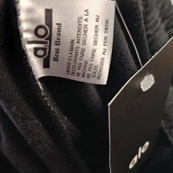 [BUNJANG] ALO Black Sweatshirt Training Set / ALO 블랙 맨투맨 트레이닝 세트