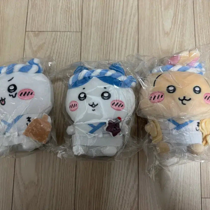 [BUNJANG] Chiikawa Hachiware Usagi Sushi Plush Doll Bundle (Sealed) / [일괄/미개봉] 치이카와 하치와레 우사기 초밥 스시 인형 누이