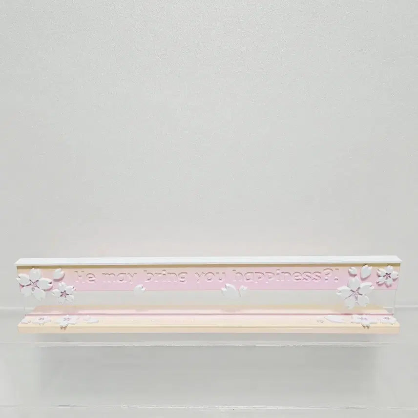 [BUNJANG] Sonny Angel Hippers Pink Cherry Blossom Wall Stand / 소니엔젤 히퍼스의 핑크벚꽃 담벼락 스텐드