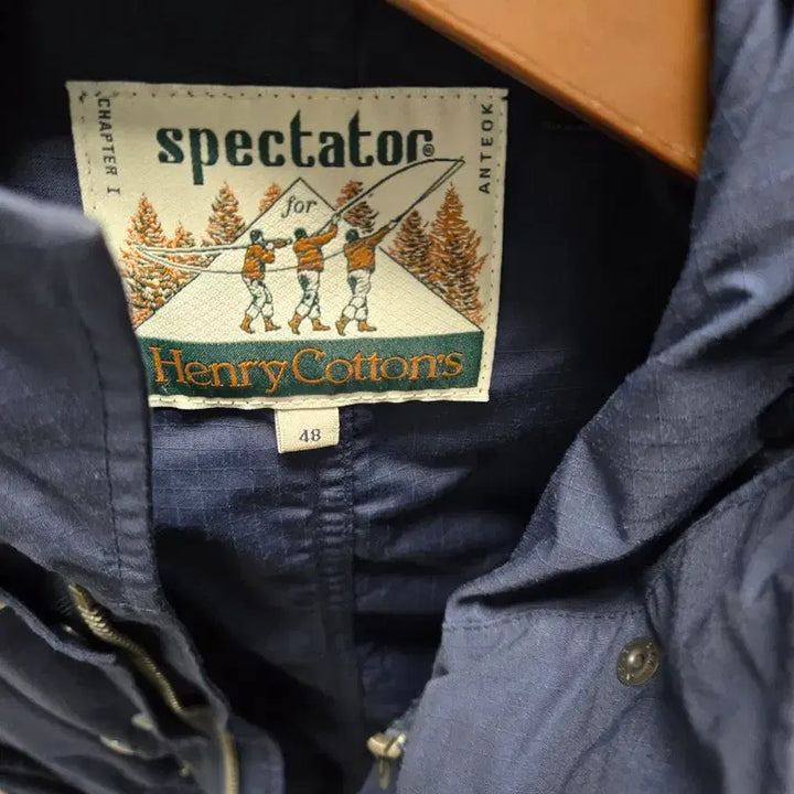 [BUNJANG] Henry Cotton Spectator Fishtail Coat / 24ss, 헨리코튼 스펙테이터 ffc 피쉬테일 48(100)