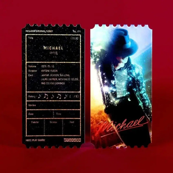 [BUNJANG] Michael Dolby Poster + Original Ticket Bundle / 마이클 돌비 포스터+오리지널티켓