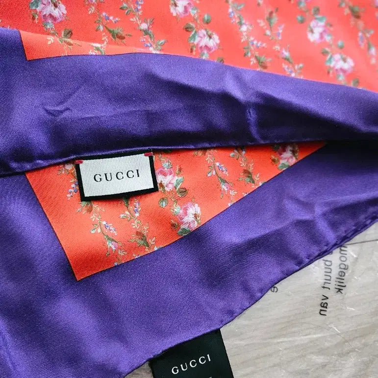 [BUNJANG] Gucci Silk Scarf / 구 찌 스 카 프 새상품