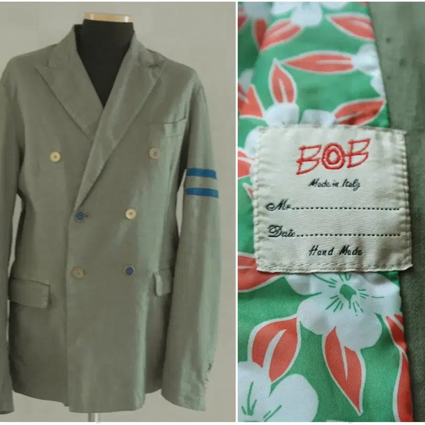 [BUNJANG] BOB Double Jacket - Wool Blend - Size 100 / BOB(비오비)더블자켓/100사이즈/국내정품/최상급