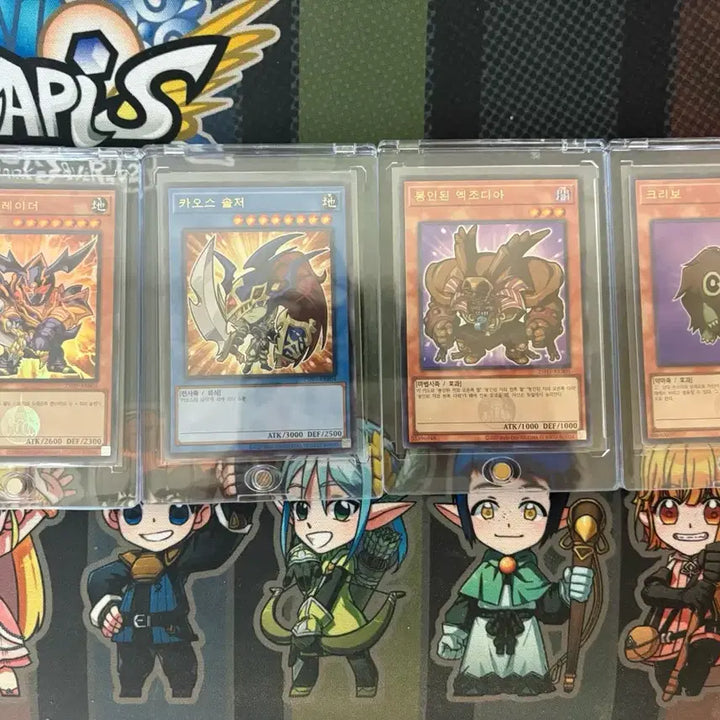 [BUNJANG] Yu-Gi-Oh! The Hyundai Popup Store B Pack SD Card 4-Set Bundle / 유희왕 더현대팝업스토어 B팩 SD 카드 4종세트 일괄 판매
