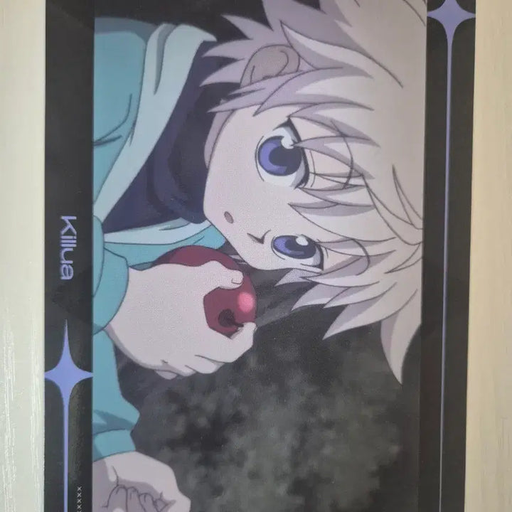 [BUNJANG] Hunter x Hunter Korea Collaboration Cafe Killua Cafe Exclusive Postcard / [한정] 헌터헌터 키르아 한국 특전 엽서