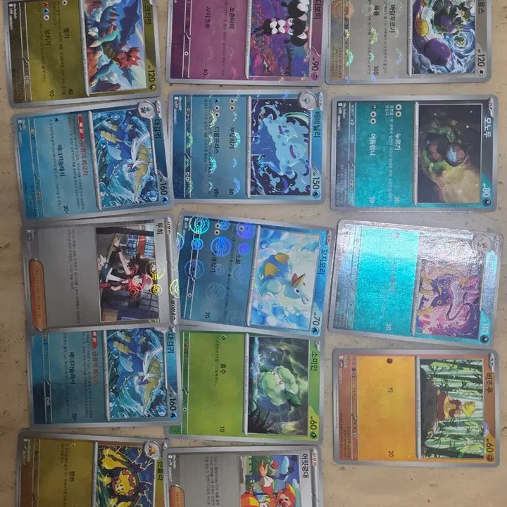 [BUNJANG] Pokemon Ball Hologram Trading Card / 포켓몬 카드 포켓몬볼 홀로그램