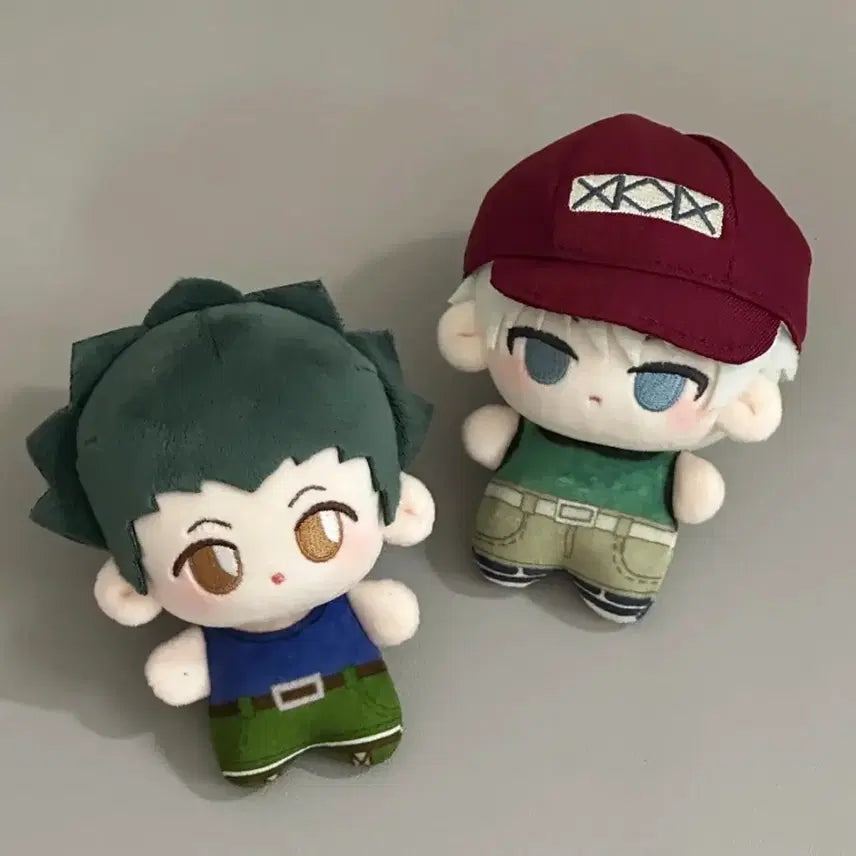 [BUNJANG] Hunter x Hunter Gon &amp; Killua Plush Dolls (Limited Quantity) / <한정수량>헌터헌터 비공굿 곤 키르아 인형 누이