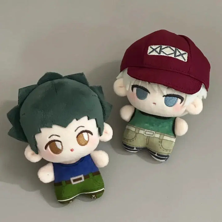 [BUNJANG] Hunter x Hunter Gon &amp; Killua Plush Dolls (Limited Quantity) / <한정수량>헌터헌터 비공굿 곤 키르아 인형 누이