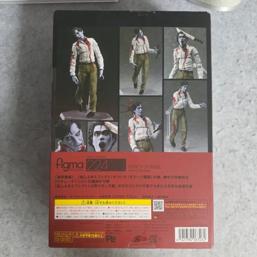 [BUNJANG] Figma 224 Zombie Figure / figma 224 피그마  좀비 피규어