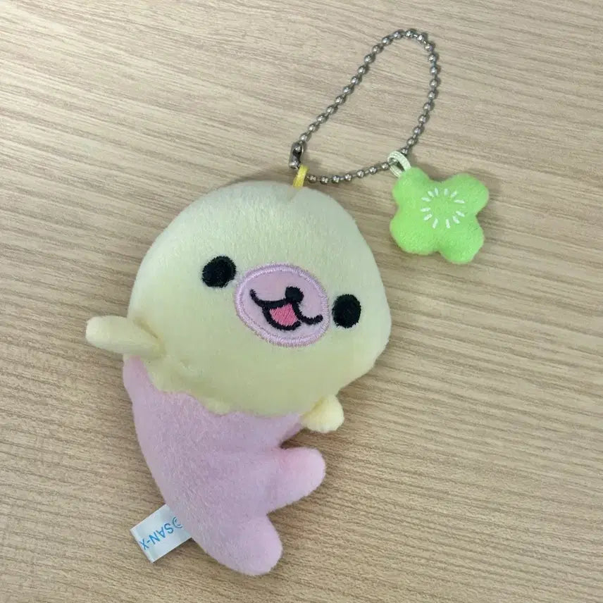 [BUNJANG] Rare Mamegoma Pink Mirror Keyring / 상태최상) 일시할인 희귀 핑크 마메고마 거울 키링