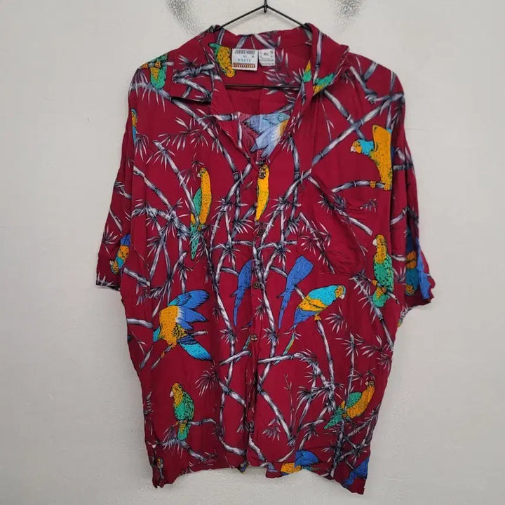 [BUNJANG] BASIX Hawaiian Shirt XL / [105/XL] BASIX 하와이안 셔츠 / USA