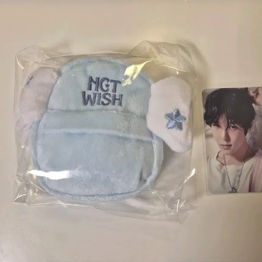 [BUNJANG] NCT WISH Seven Eleven Collaboration Pack Sion Photocard &amp; Mini Backpack Keychain Set / 엔위시 세븐일레븐 기획팩 시온