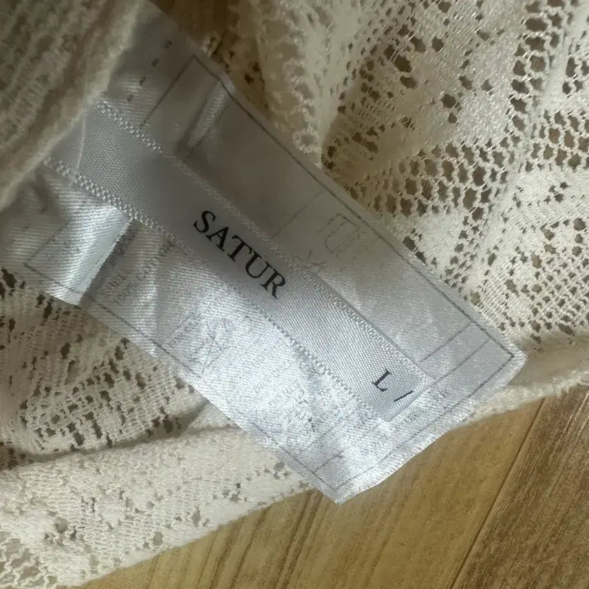 [BUNJANG] Setteur Crochet Mesh Shirt L / [판매]세터 크로셰 메쉬 셔츠 L