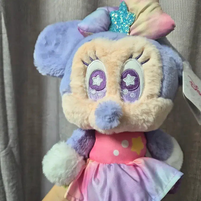 [BUNJANG] Dream Eye Disney Minnie Mouse Plush Toy - Purple &amp; Pink / 드림아이 디즈니 미니마우스 인형 퍼플 핑크