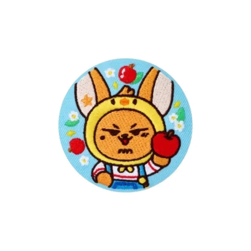 [BUNJANG] TXT Yeonjun Embroidery Can Badge / (연준) 뿔바투 황춘 캔뱃지 Embroidery Can Badge