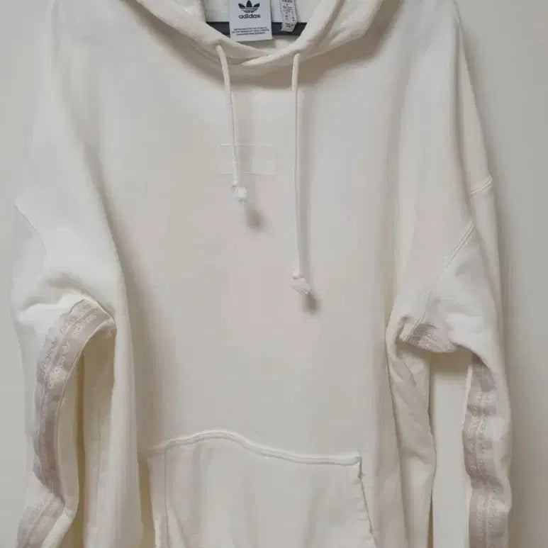 [BUNJANG] Adidas Oversized Hoodie White XL / 아디다스 오버핏 후드티 XL