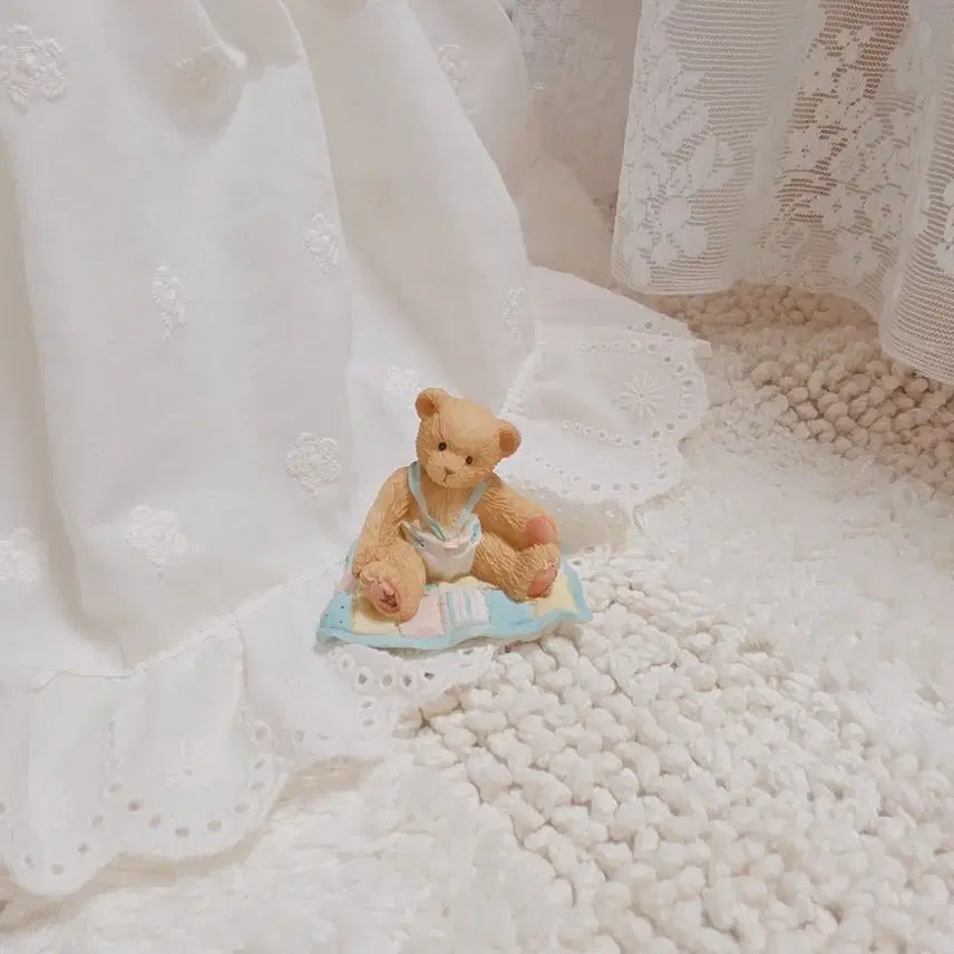 [BUNJANG] Cherished Teddies Vintage Teddy Bear Figure / 체리쉬드테디즈 빈티지 테디베어 피규어 앤틱 인테리어 소품 장식