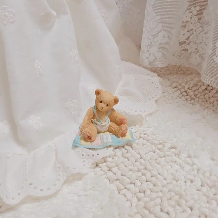 [BUNJANG] Cherished Teddies Vintage Teddy Bear Figure / 체리쉬드테디즈 빈티지 테디베어 피규어 앤틱 인테리어 소품 장식