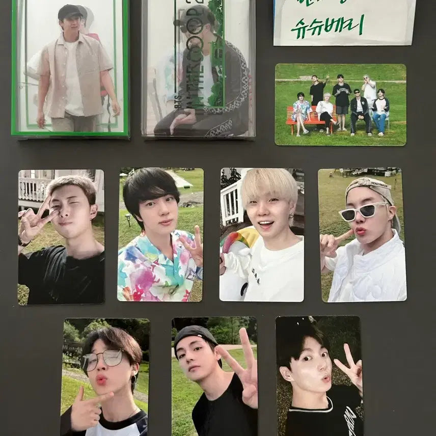 [SOLD OUT] 방탄 인더숲 1,2 포카 특전 일괄