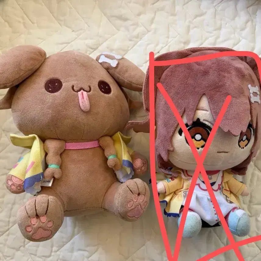 [BUNJANG] Inugami Korone 4th Anniversary Plush Doll / 이누가미 코로네 4주년 털뭉치 인형