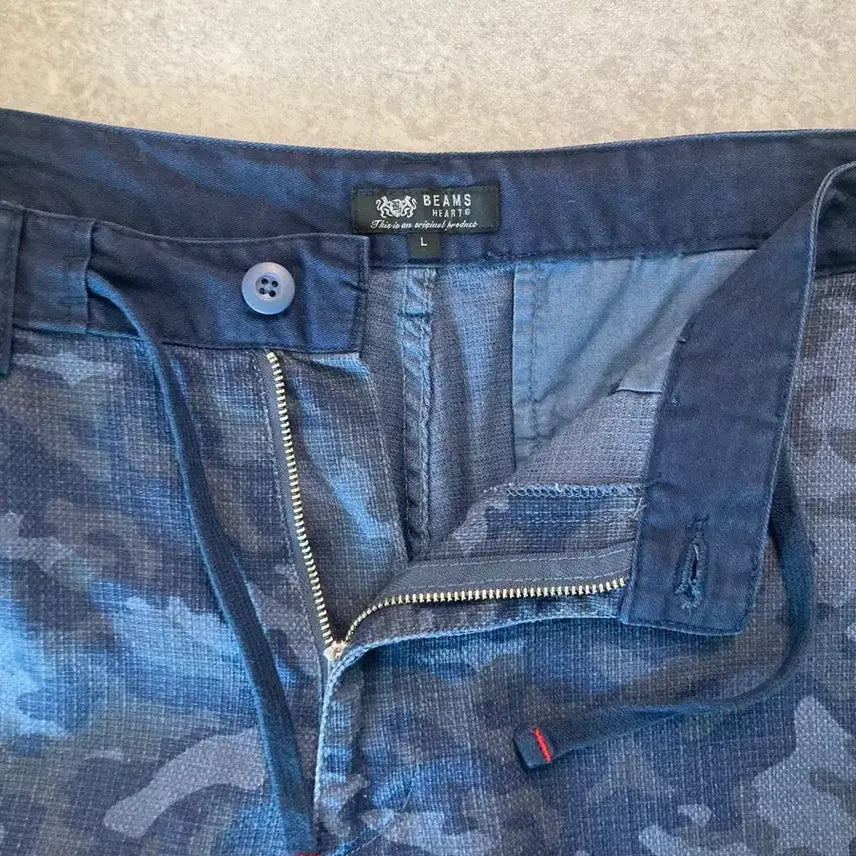 [BUNJANG] BEAMS Camouflage Pattern Shorts / BEAMS 빔즈 카모 반바지