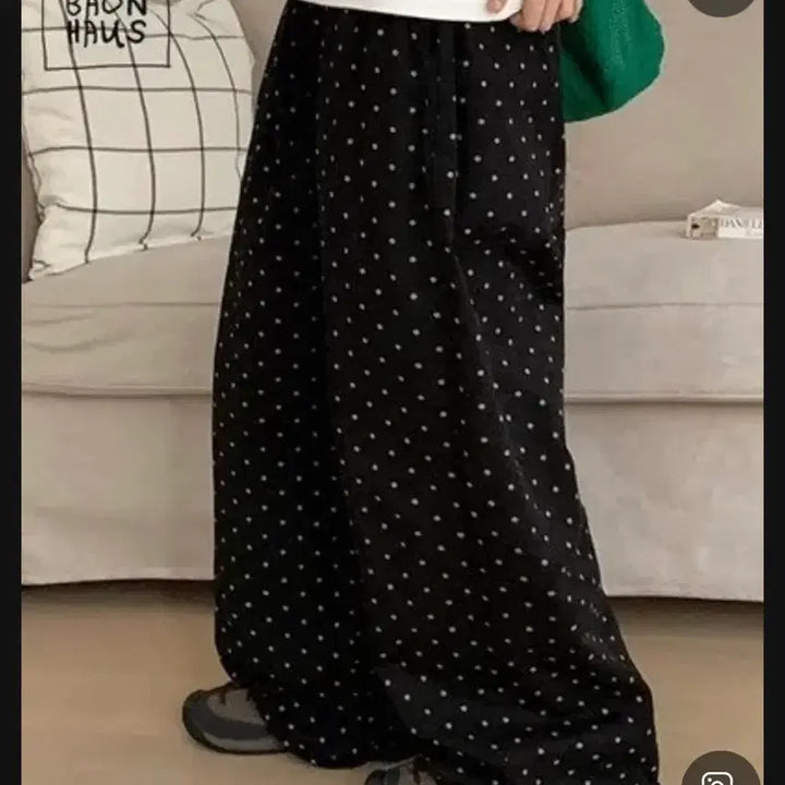 [BUNJANG] Baon Dot Banding Jogger Pants / 바온 제작 도트 밴딩 팬츠
