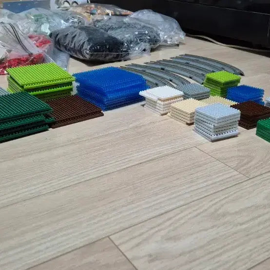 [BUNJANG] Kawada NanoBlock Bulk Baseplates Bundle / 카와다 나노블럭 벌크 발판 일괄