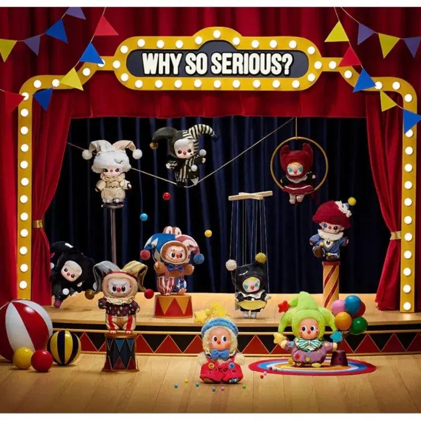 [BUNJANG] Pop Mart Why So Serious Doll Keyring (Sealed, Full Box) / 팝마트 와이소시리어스 why so serious 인형 키링 미개봉 홀박스