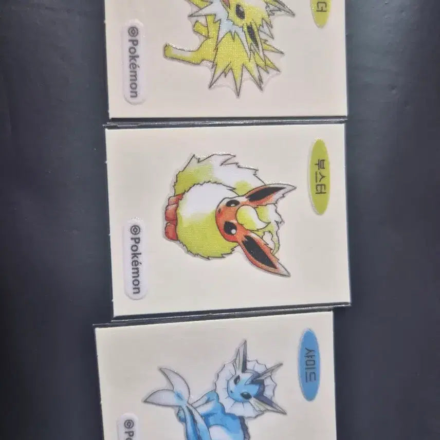 [BUNJANG] Pokemon Stickers Bundle Set / 포켓몬 띠부씰 신상 3종 일괄 판매