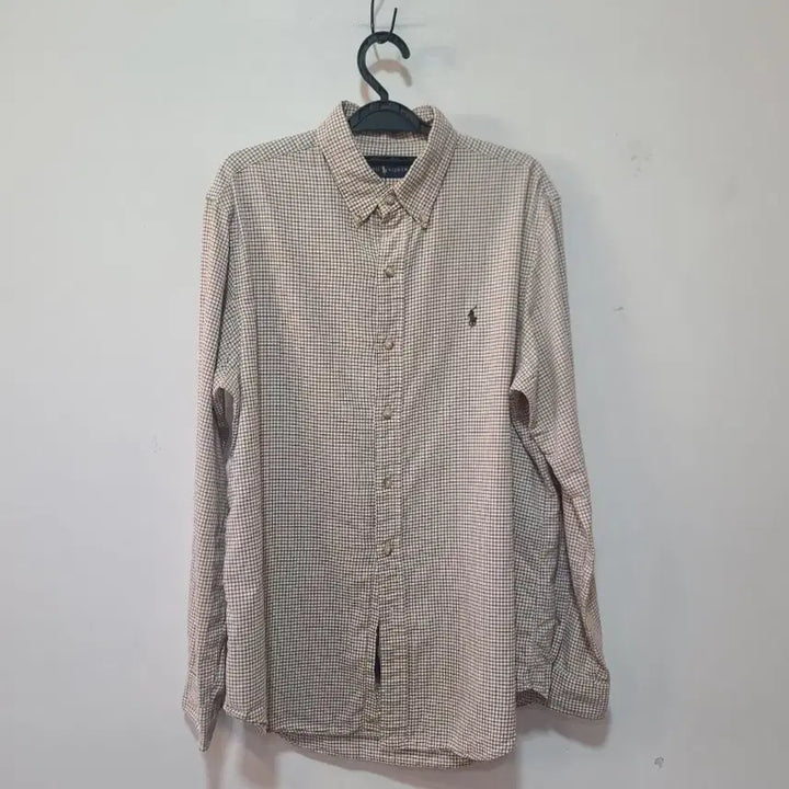 [BUNJANG] Polo Ralph Lauren Checkered Long Sleeve Shirt / 폴로 랄프로렌 체크 긴팔 셔츠