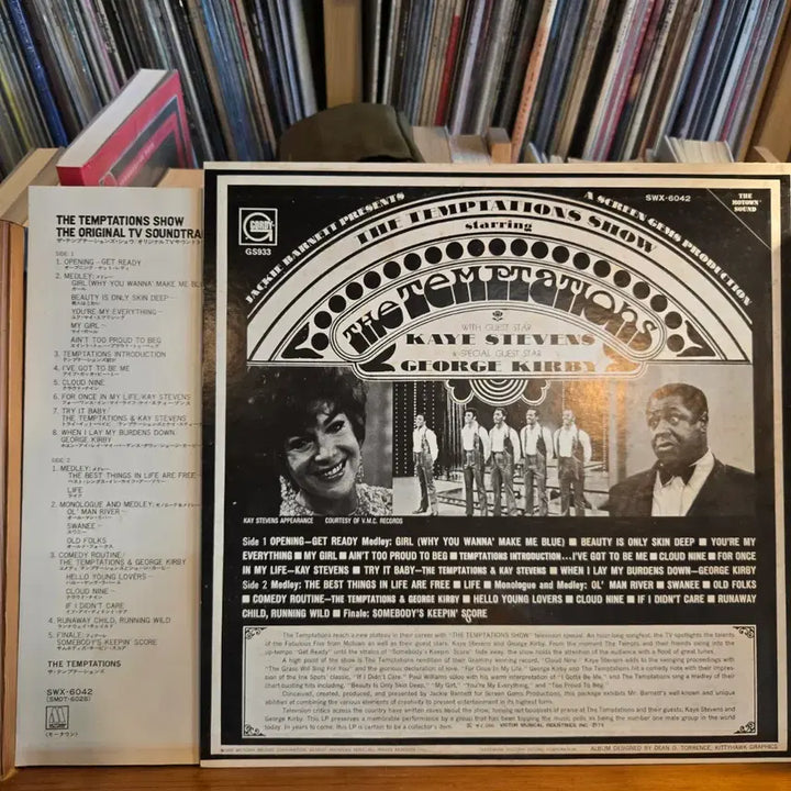 [BUNJANG] The Temptations "The Temptations Show" LP / the Temptations.the Temptations show.73.