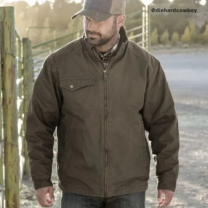 [BUNJANG] Driduck Endeavor Canvas Jacket Tobacco M Size / DRIDUCK 드라이덕 엔데버 캔버스 자켓 토바코 M사이즈
