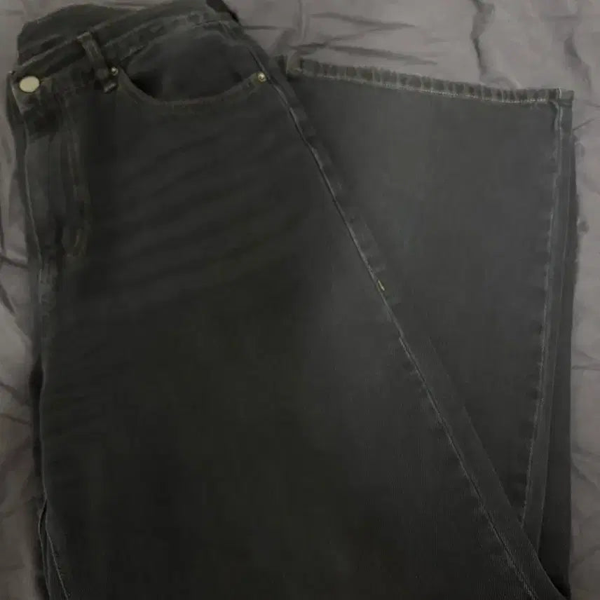 [BUNJANG] Politeru Goshima Denim Pants Blue Charcoal / [2] 폴리테루 고시마 데님 팬츠 블루차콜