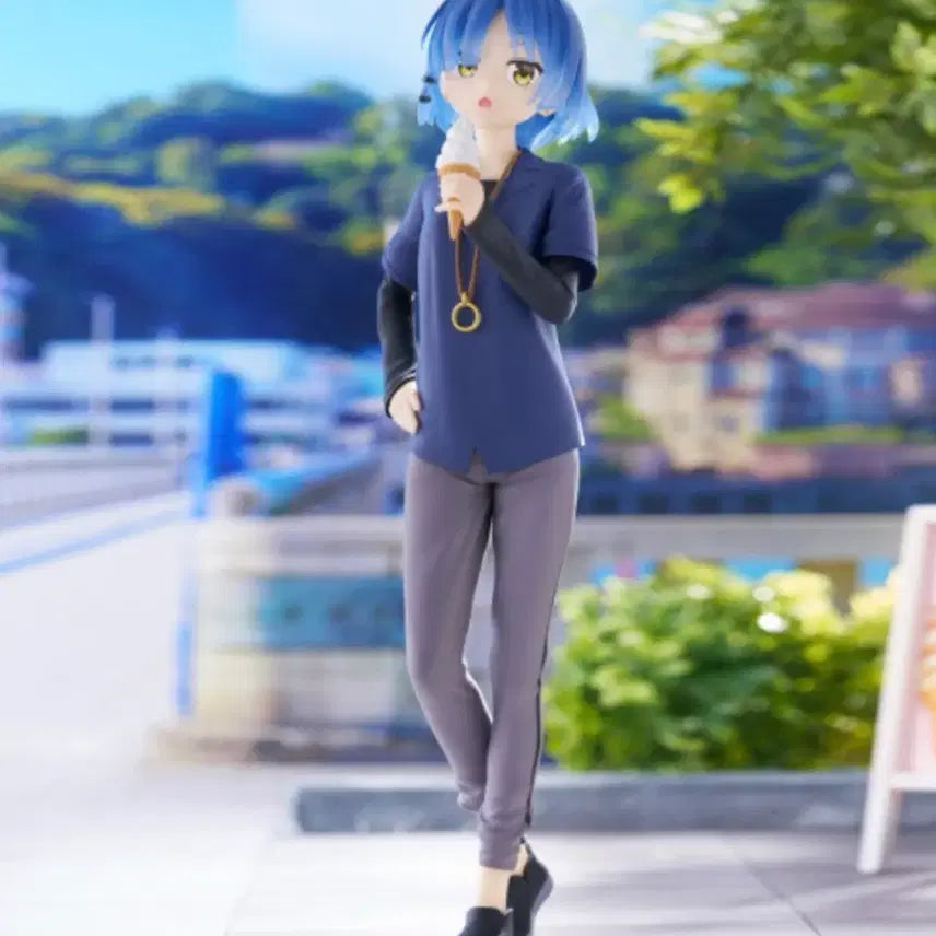 [BUNJANG] Bocchi the Rock! Ryo Fuyo Try-Trio-iT Casual Outfit Figure / 봇치더락 료 후류 Try-Trio-iT 사복 피규어