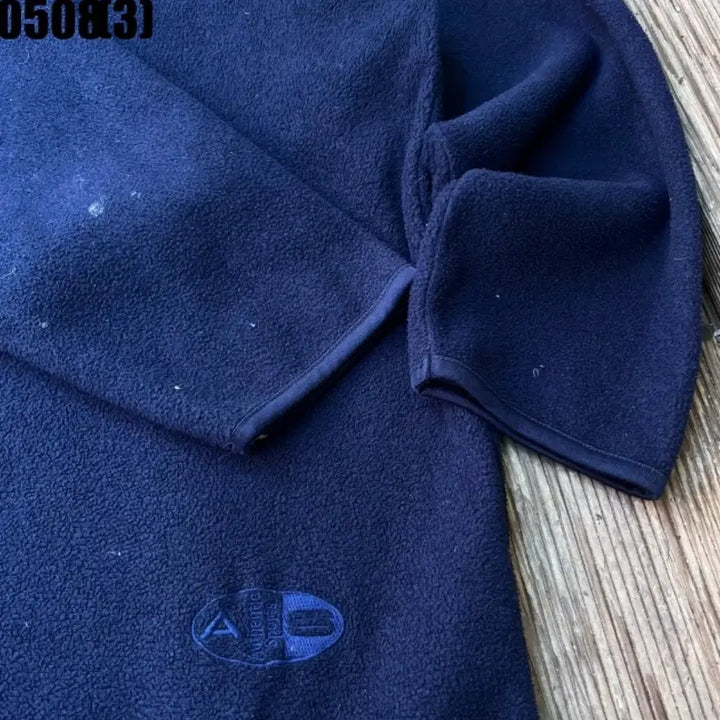 [BUNJANG] A.S. Sports Navy Half-Zip Fleece Sweatshirt / A.S. Sports 네이비 하프집업 플리스18-20 0508