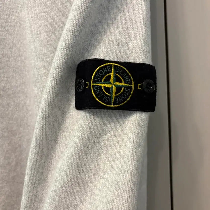 [BUNJANG] Stone Island Knit Light Grey / (xxl)스톤 아일랜드 니트 라이트 그레이