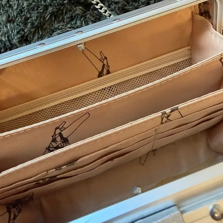 [BUNJANG] RIMOWA Chain Mini Bag Silver / 리모와 실버 체인백