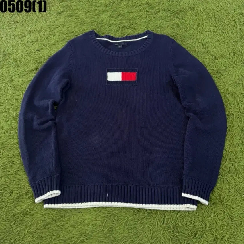 [BUNJANG] Tommy Hilfiger Knit Sweater Navy M / 타미힐피거 니트 M