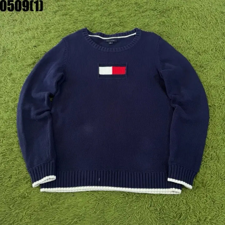 [BUNJANG] Tommy Hilfiger Knit Sweater Navy M / 타미힐피거 니트 M