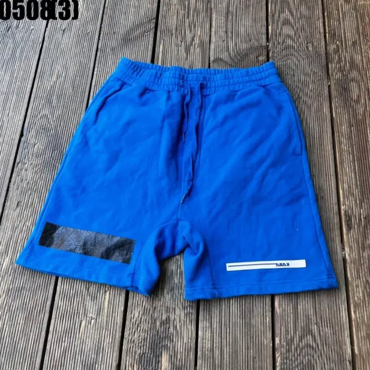 [BUNJANG] DBAX Blue Training Shorts / DBAX 블루 반바지 트레이닝l 0508
