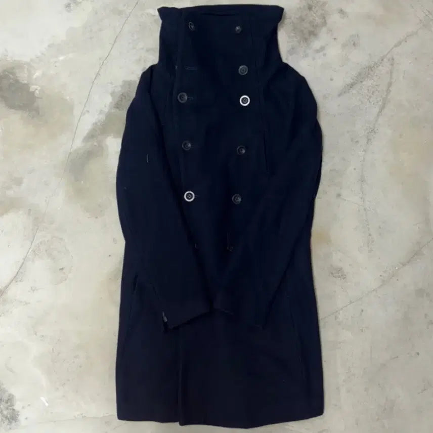 [BUNJANG] The Viridi-Anne High Neck Double Breasted Wool Coat / [2] The Viridi-Anne High Neck Wool Coat