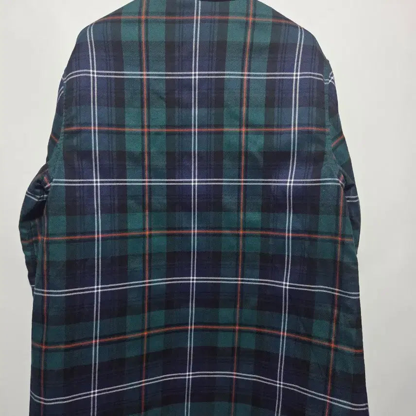 [BUNJANG] Burberry Check Shirt-Style Lightweight Down Jacket / (66~날씬77) 버버리  체크  셔츠형 경량패딩