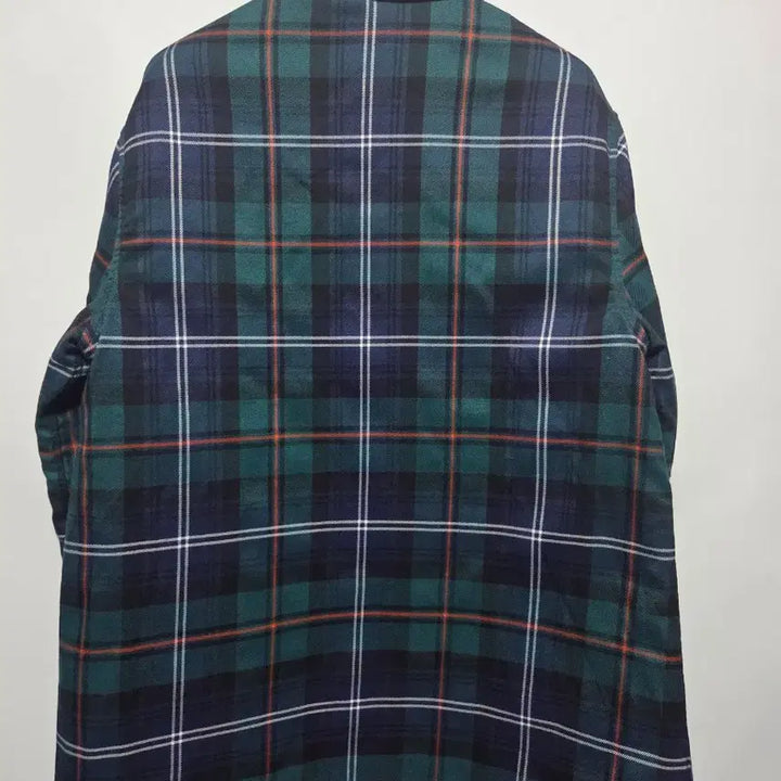 [BUNJANG] Burberry Check Shirt-Style Lightweight Down Jacket / (66~날씬77) 버버리  체크  셔츠형 경량패딩