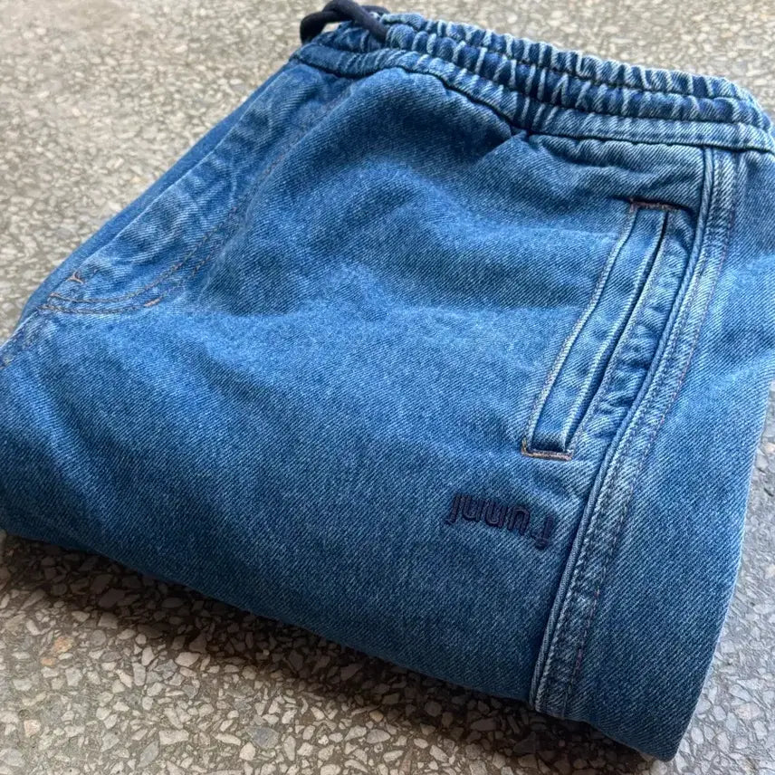 [BUNJANG] Juun.J Denim Jogger Pants / 준지 데님 조거팬츠