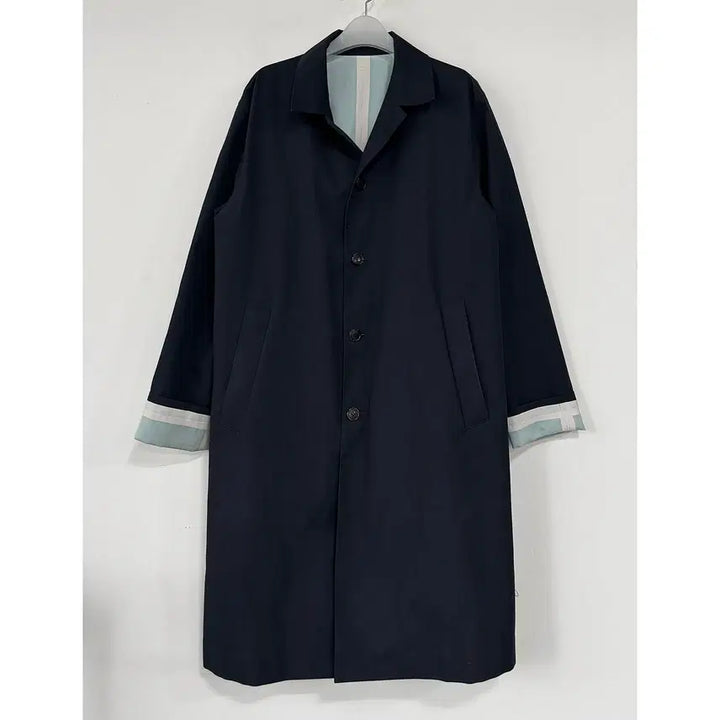 [BUNJANG] Solid Homme Taping Mac Coat L / 솔리드옴므 테이핑 맥코트 L