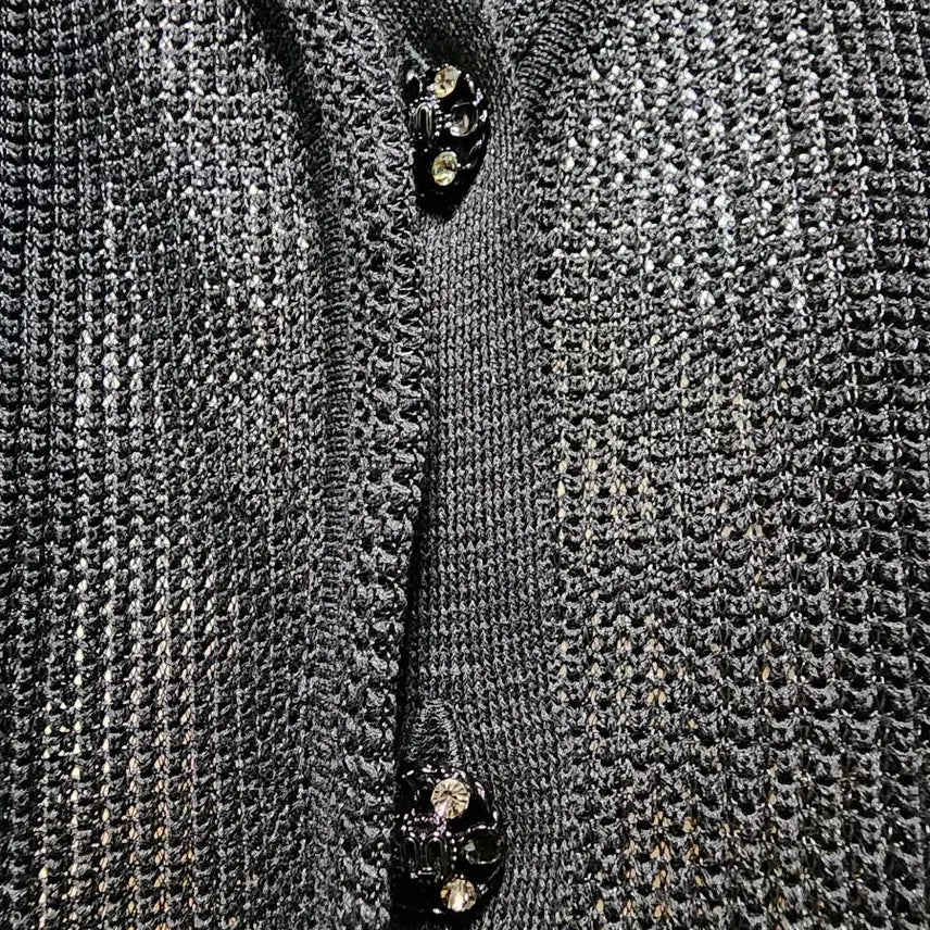 [BUNJANG] MINE Black Cardigan / MINE 블랙 가디건