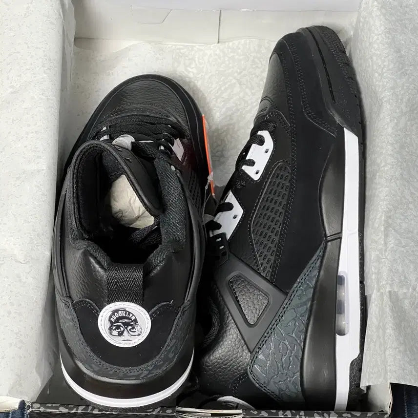 [BUNJANG] Jordan Spizike Low Black/White Sneakers / (매장 정품) 조던 스피자이크 로우 블랙/화이트 (사이즈 265~280)