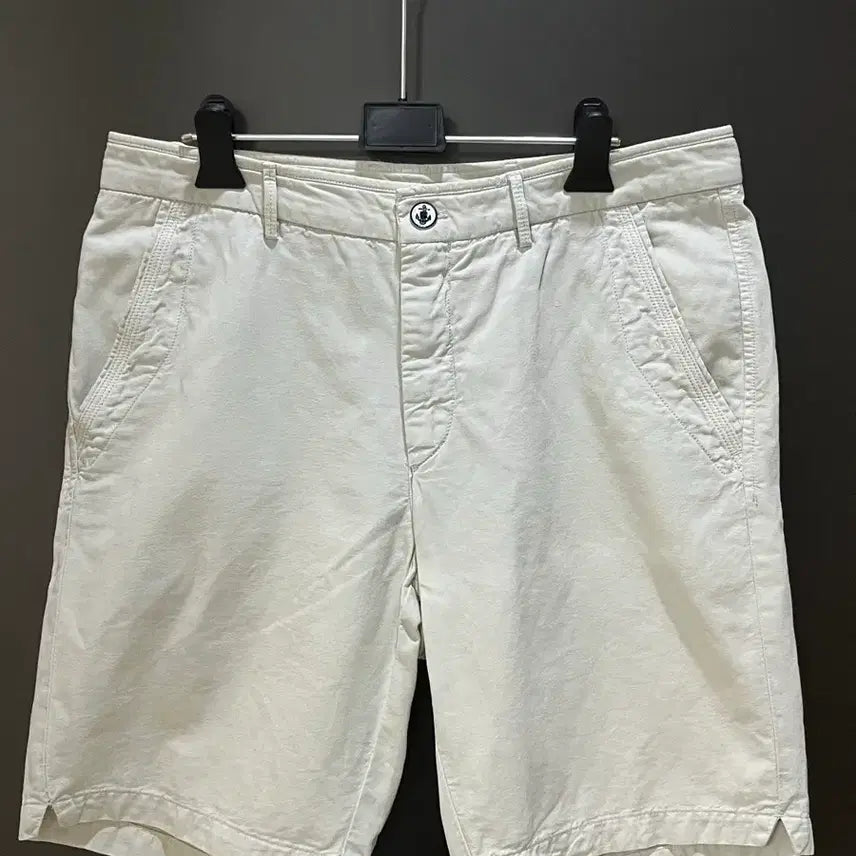 [BUNJANG] Massimo Dutti Cotton Linen Light Beige Shorts Size 32 / 마시모두띠 코튼 라이트 베이지 반바지 32사이즈