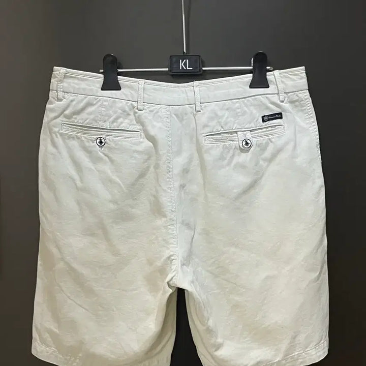 [BUNJANG] Massimo Dutti Cotton Linen Light Beige Shorts Size 32 / 마시모두띠 코튼 라이트 베이지 반바지 32사이즈
