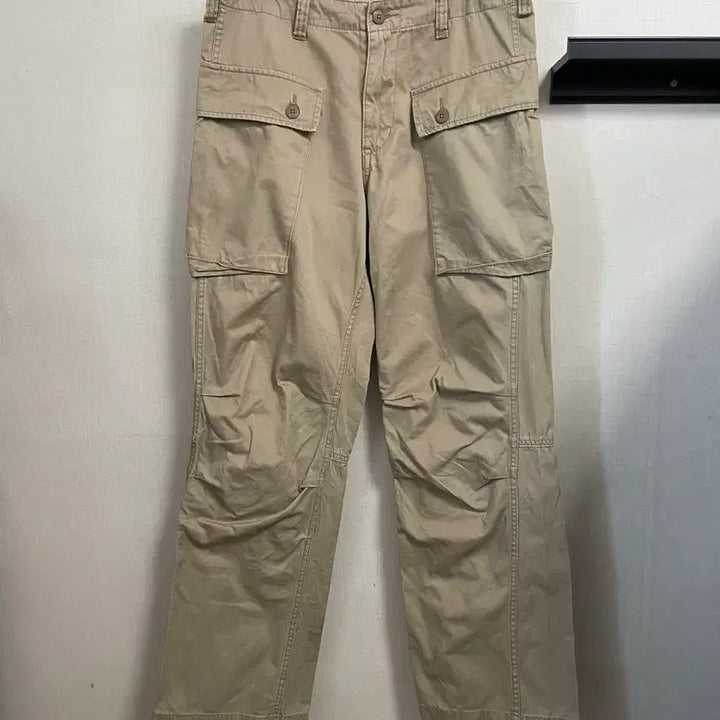 [BUNJANG] Avirex Cargo Pants Beige M / 아비렉스 카고 팬츠 베이지 M